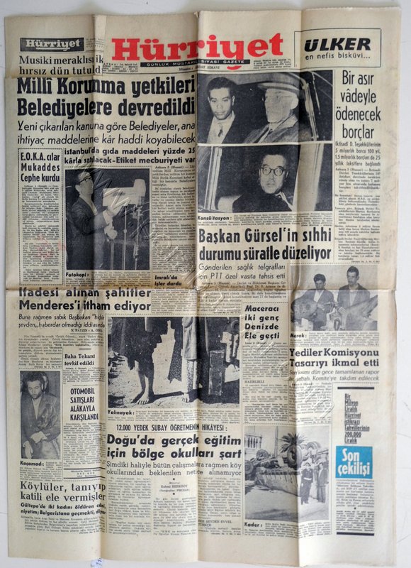 Hürriyet, Sayı: 6 Aralık 1960