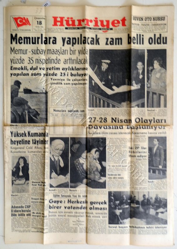 Hürriyet, Sayı: 18 Ocak 1961, 